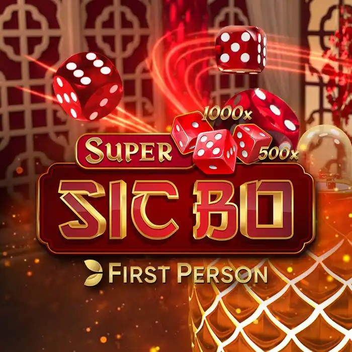 Super Sic Bo logo by Evolution at Fenikss Casino