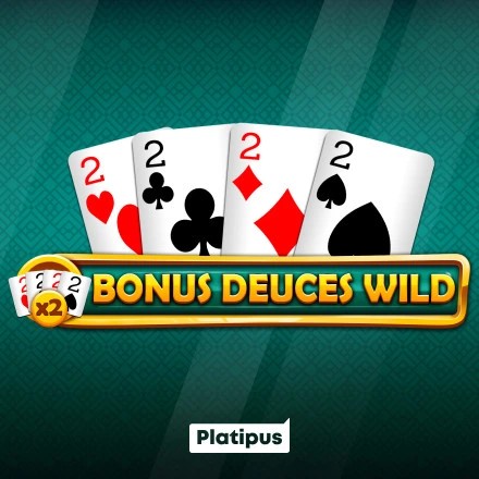 Play Bonus Deuces Wild slot by Platipus on fenikss-casino-lv.com
