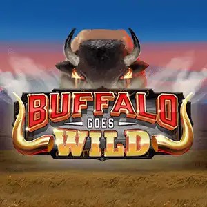 Buffalo Goes Wild logo by Mancala Gaming at Fenikss Casino