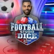 Football Studio Dice casino game by Evolution – featured logo at Fenikss Casino