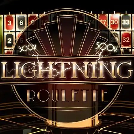 Lightning Roulette by Evolution, showcased at fenikss-casino-lv.com – game logo