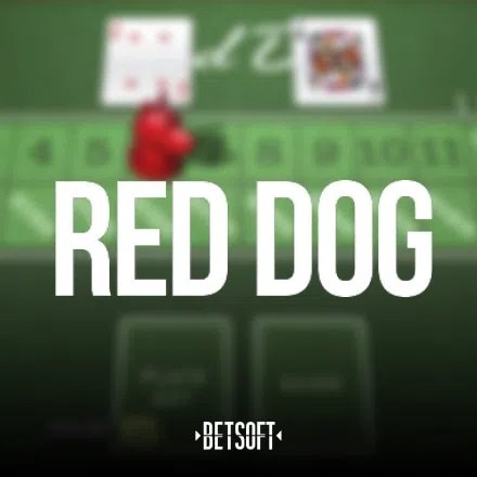 Red Dog casino game by Betsoft Gaming – featured logo at Fenikss Casino