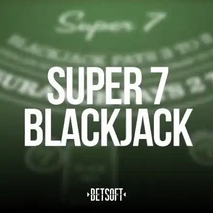 Super 7 Blackjack by Betsoft Gaming, showcased at fenikss-casino-lv.com – game logo