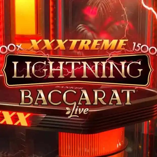 XXXtreme Lightning Baccarat logo by Evolution Fenikss Casino